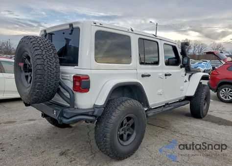 2020 Jeep Wrangler Unlimited Rubicon из США, поврежденный, VIN 1C4HJXFG6LW208396